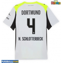 Borussia Dortmund Nico Schlotterbeck #4 Auswärtstrikot 2025-26 Kurzarm